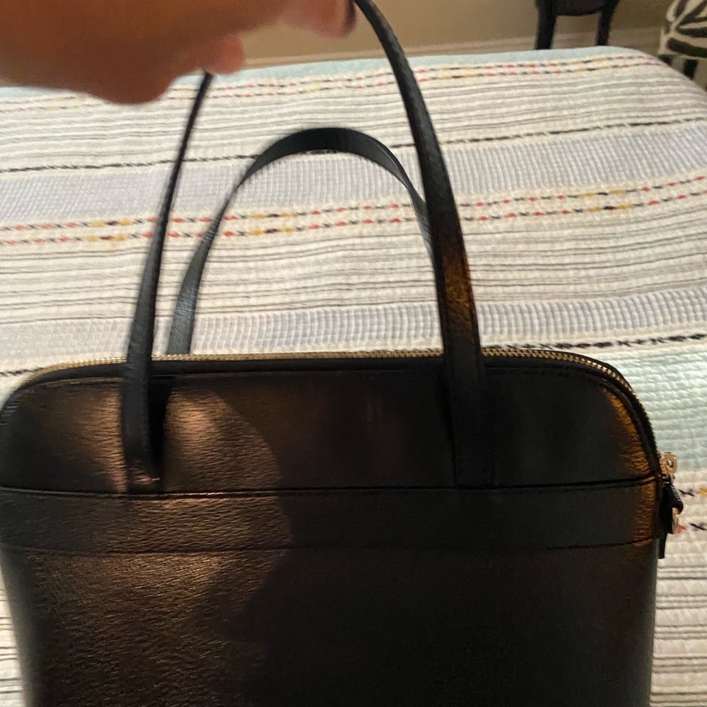 Kate spade leather black purse